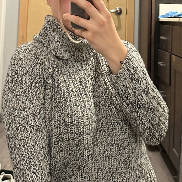 Grey Turtle Neck Sweater - Picture 3 of 4